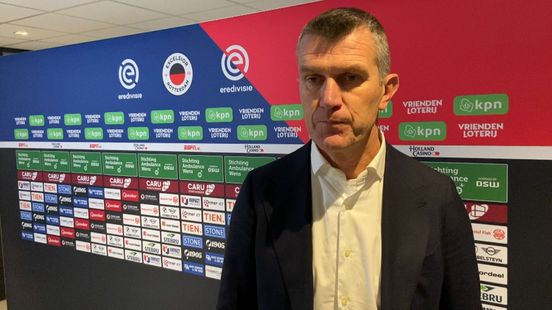 Marinus Dijkhuizen spreekt van 'mixed feelings' na afloop van nederlaag Excelsior tegen Ajax: 'Nagelaten ze echt pijn te doen'