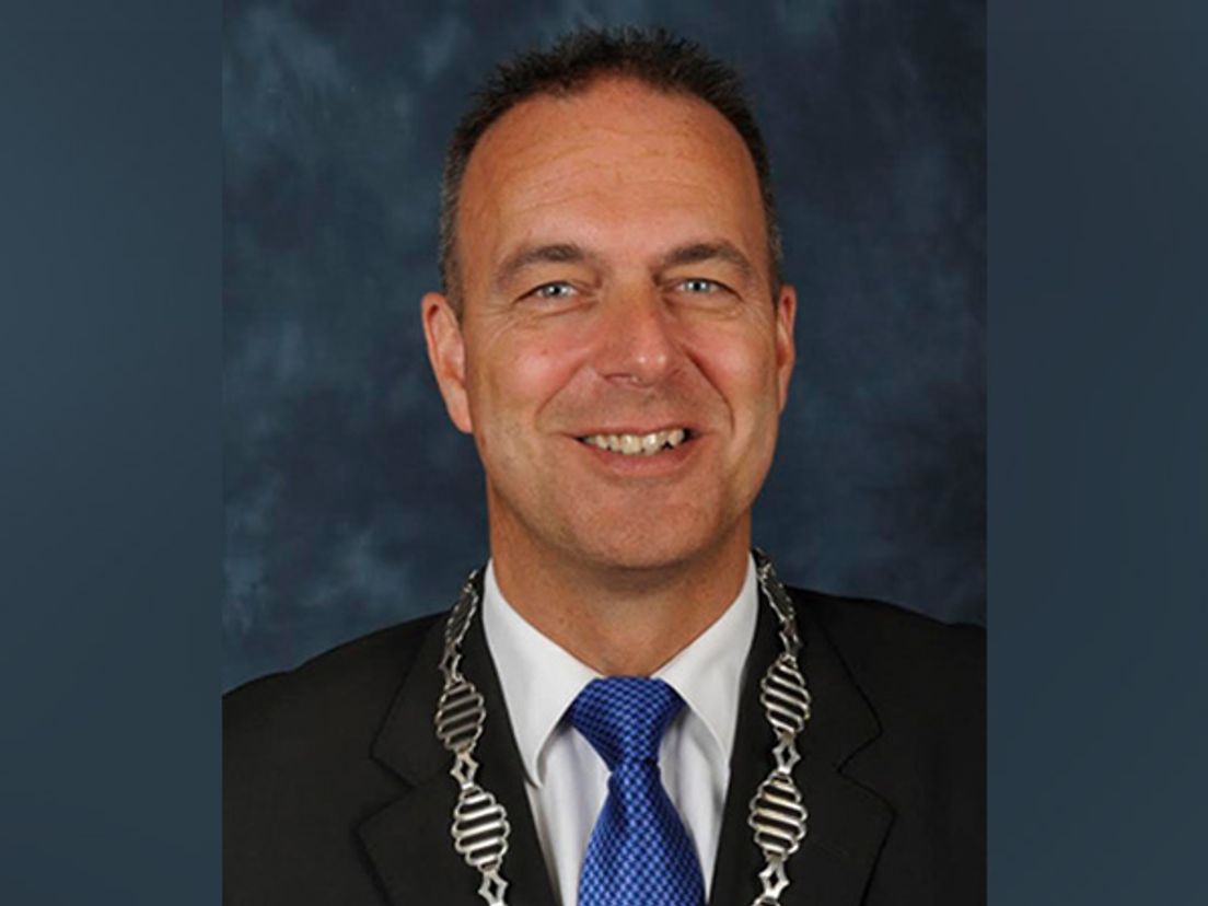 Burgemeester Jaap Paans van Alblasserdam