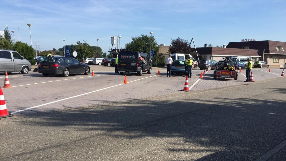 Hotel Zalkerbroek langs de N50 in de gemeente Kampen