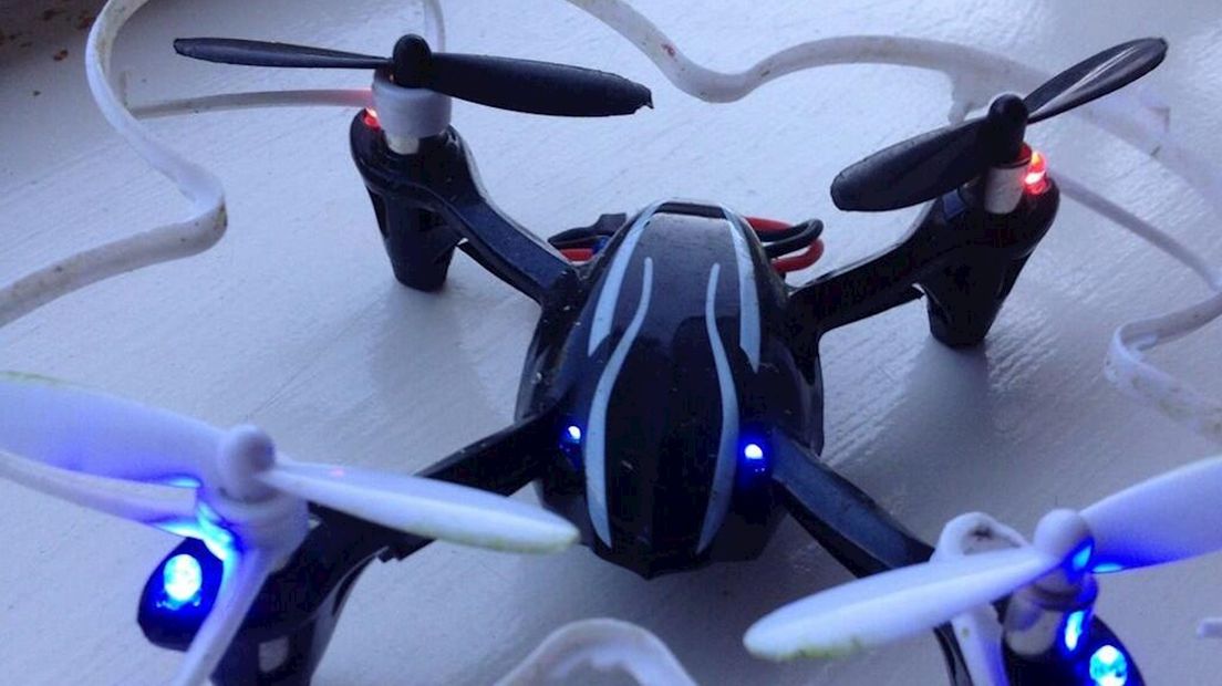 Verdwaalde drone gevonden in zwolle