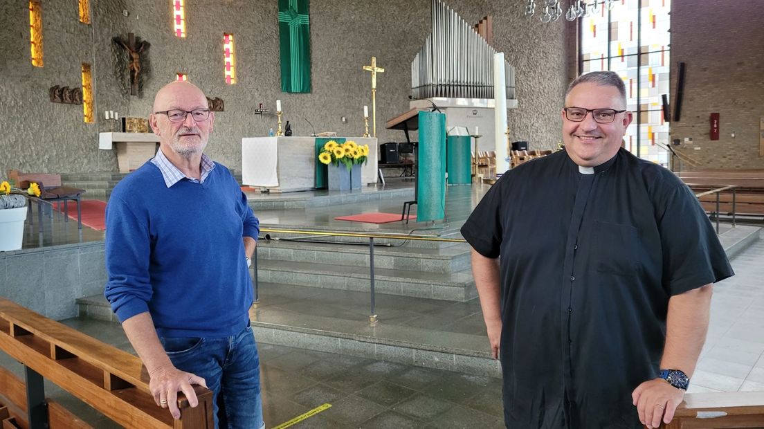 Sin-Henricuskerk Klazienaveen Jozef Okonek en Louis Veldhuis