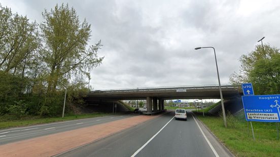 Tunnel A7-viaduct Hoogkerk vanaf maandag twee weken deels dicht