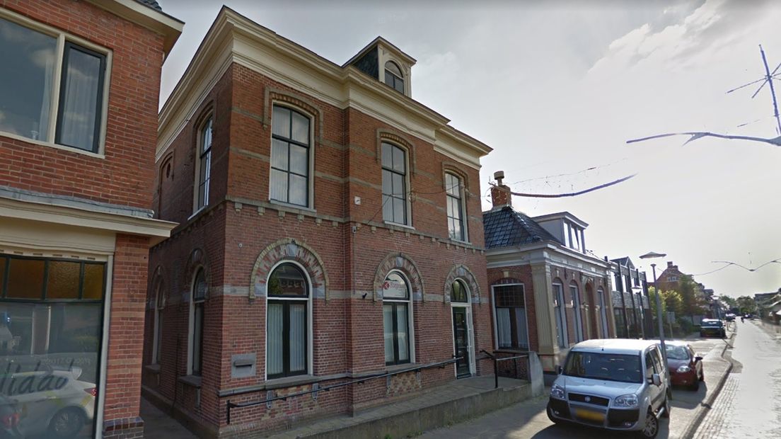 Het fractiehuis in Uithuizen