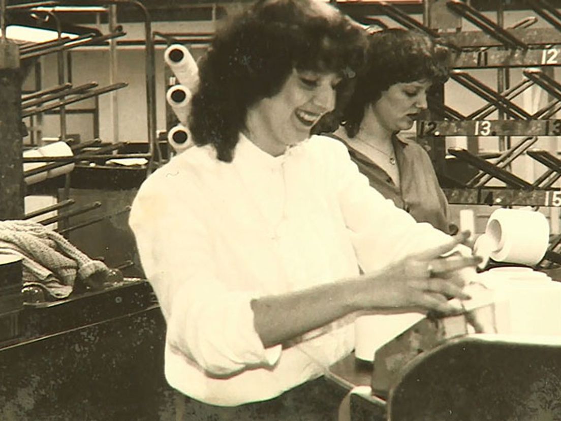 Medewerkers lycrafabriek