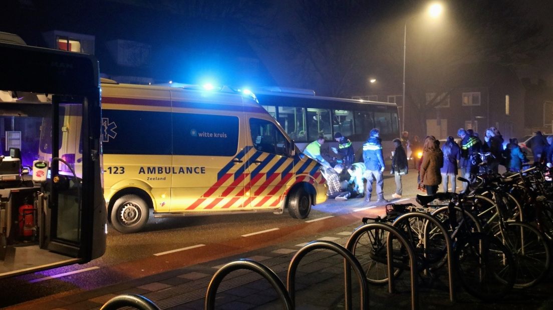 Fietser aangereden in Middelburg, automobilist voortvluchtig