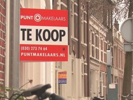 Prijzen bestaande koopwoningen hardst gedaald in provincie Utrecht