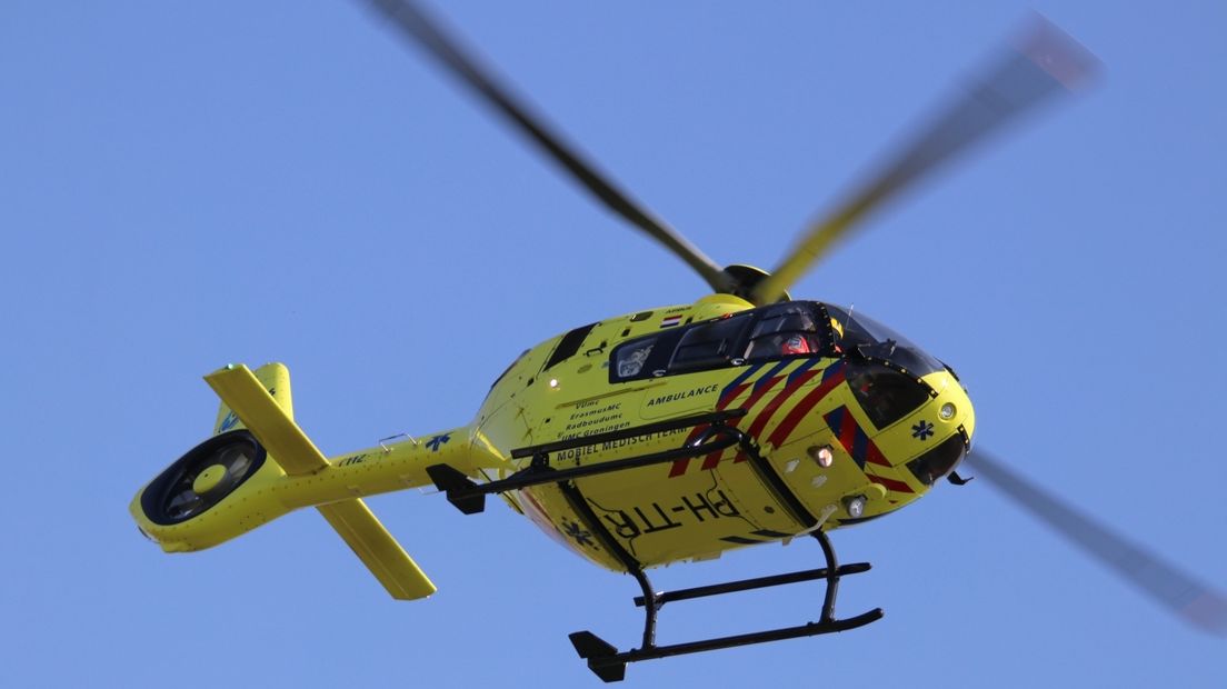 De Rotterdamse traumahelikopter kwam ter plaatse