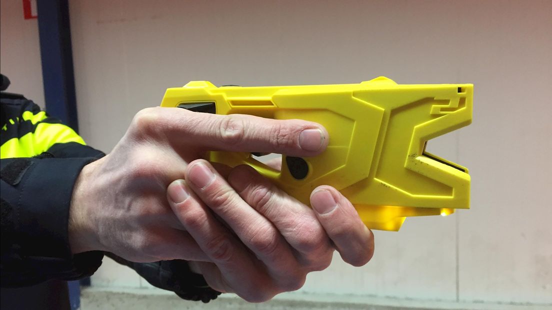 Aanhouding met taser