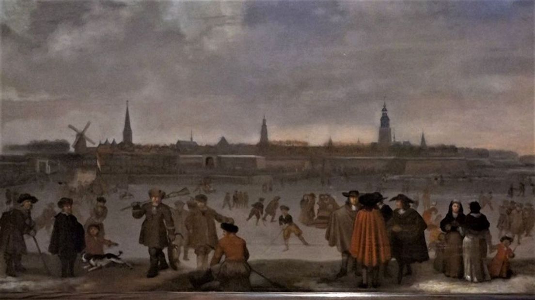 De skyline van Zutphen is nog goed herkenbaar