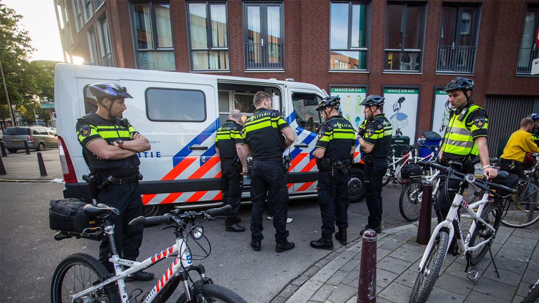 Arrestatie in de Schilderswijk