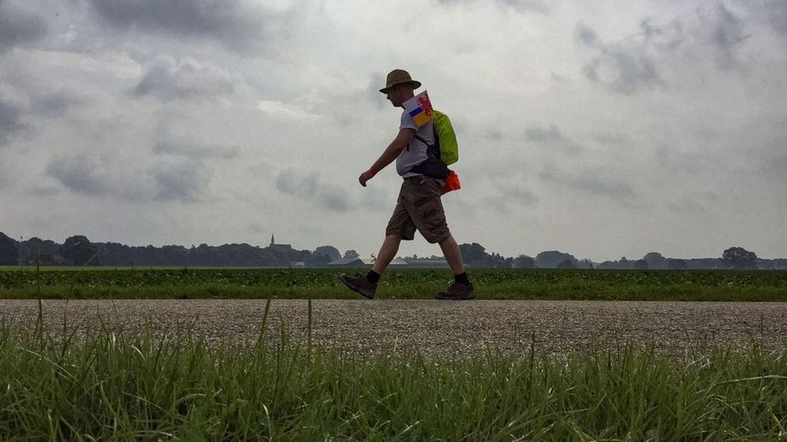 De wandelschoen is belangrijk.