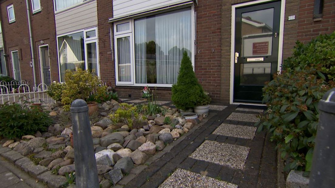 Tuin met zwerfkeien