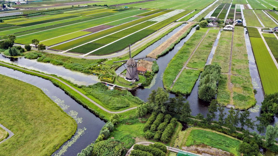 De Rietveldsemolen in Hazerswoude-Dorp