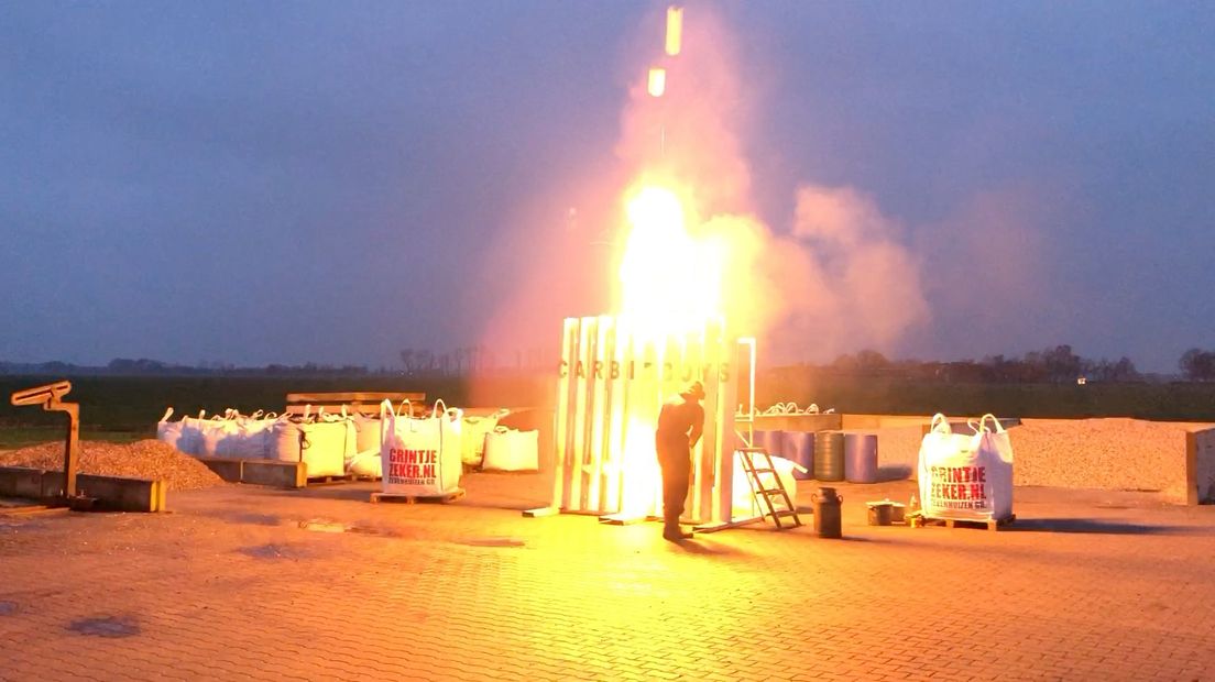 De Carbidboys Zevenhuizen in actie (archief)