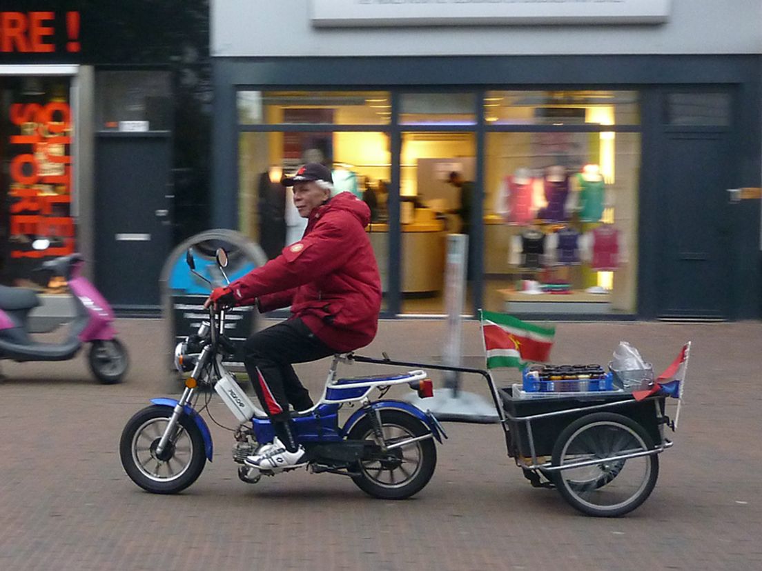 de Sambalman op de Binnenweg (foto Erik Post)