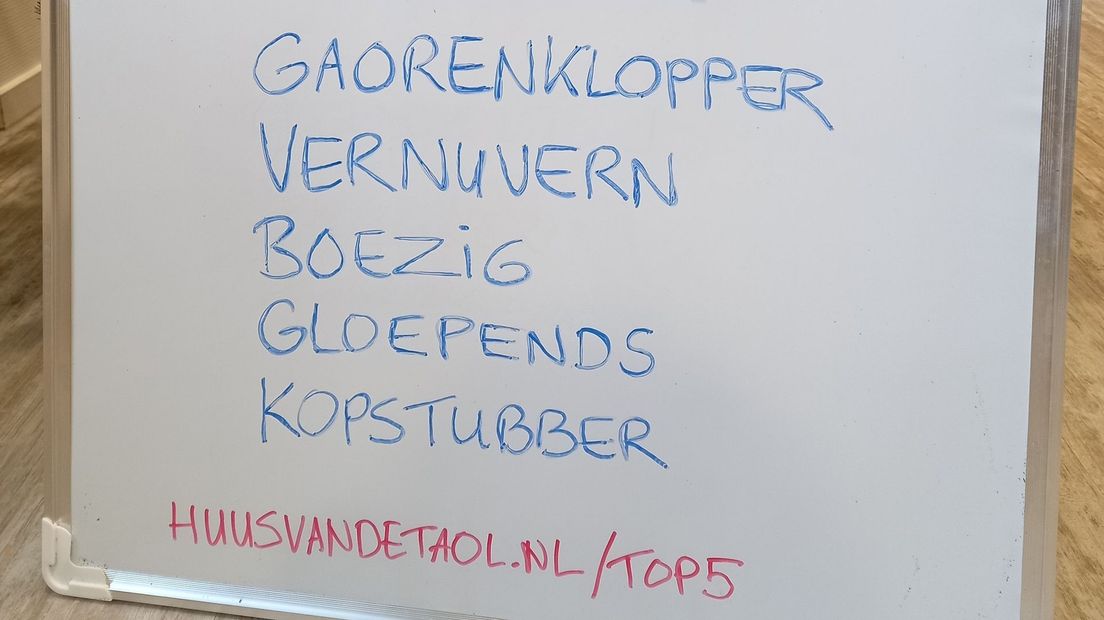 Mooiste Drentse Woord van het Jaar
