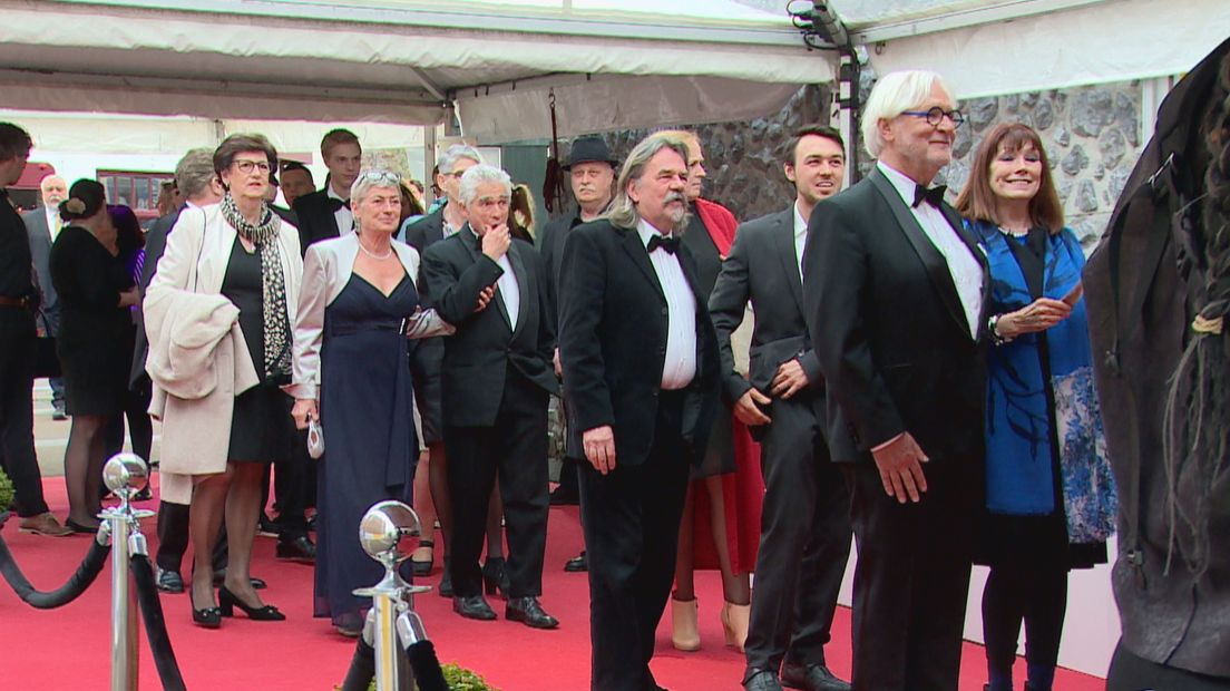 Op de rode loper tijdens het openingsgala van FilmFestival Zeeuws-Vlaanderen.
