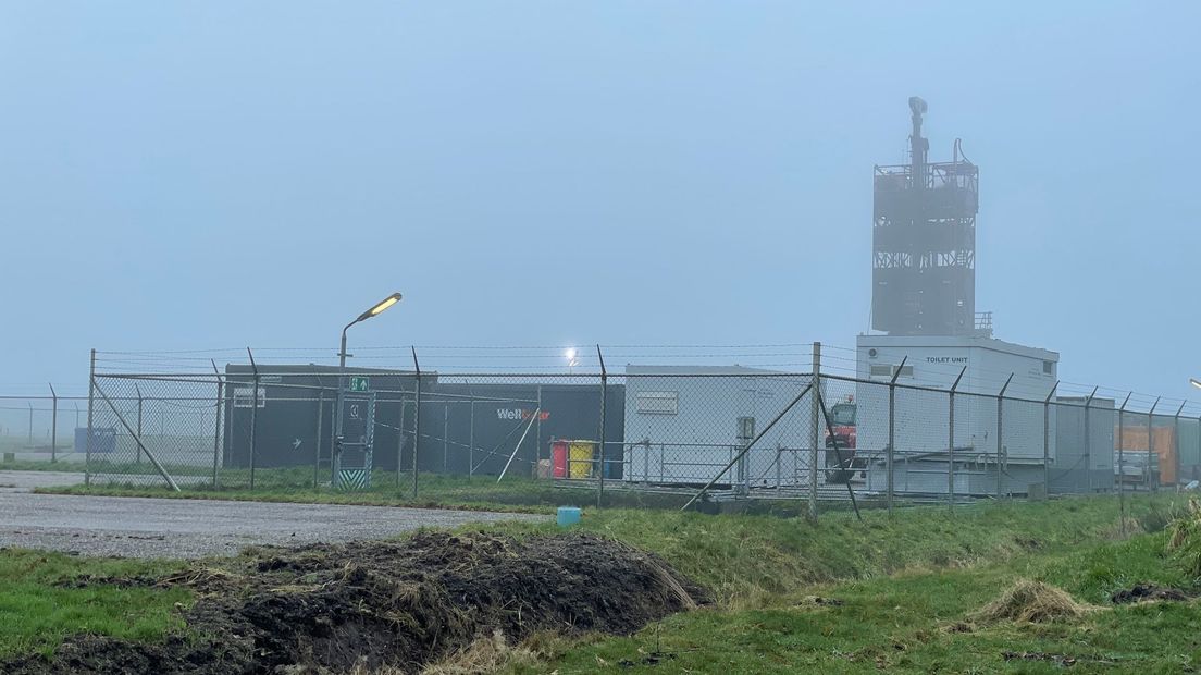 De voormalige gaswinput in Nijensleek wordt nu gebruikt voor afvalwaterinjecties