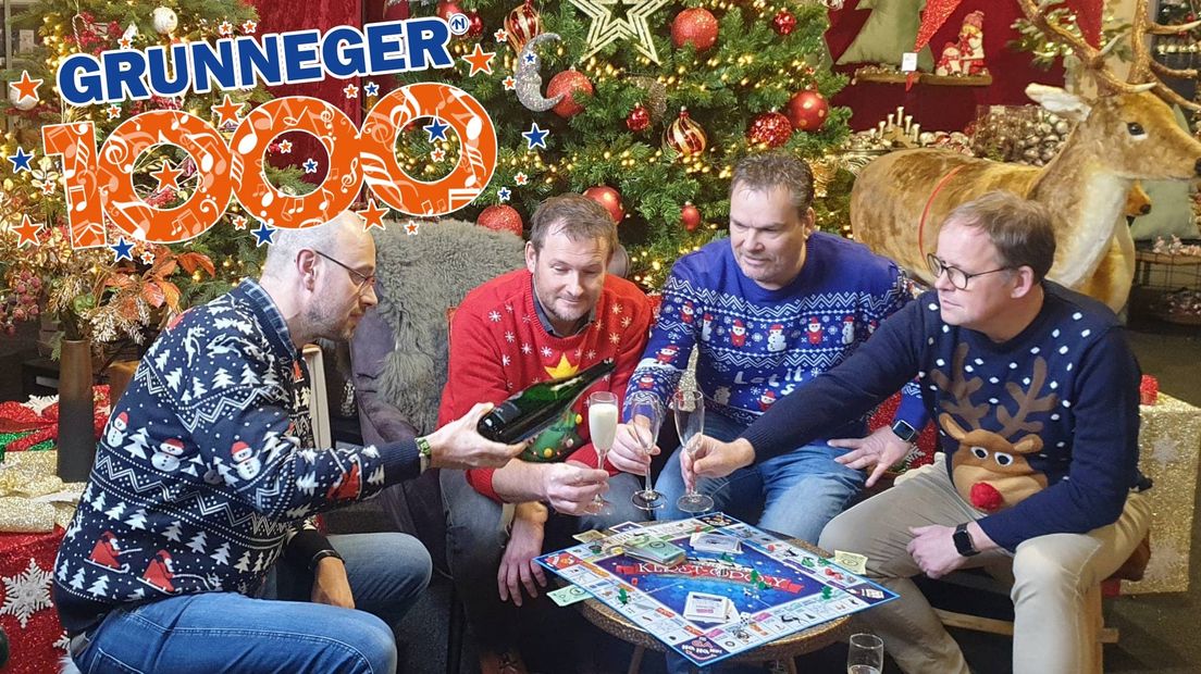 De presentatoren van de Grunneger 1000