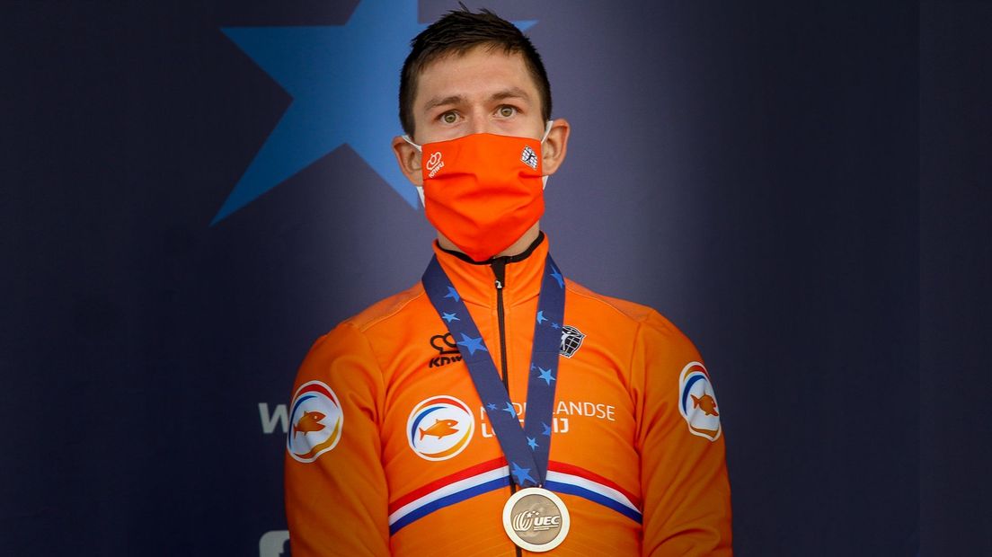 Lars van der Haar won brons op het voorbije EK veldrijden