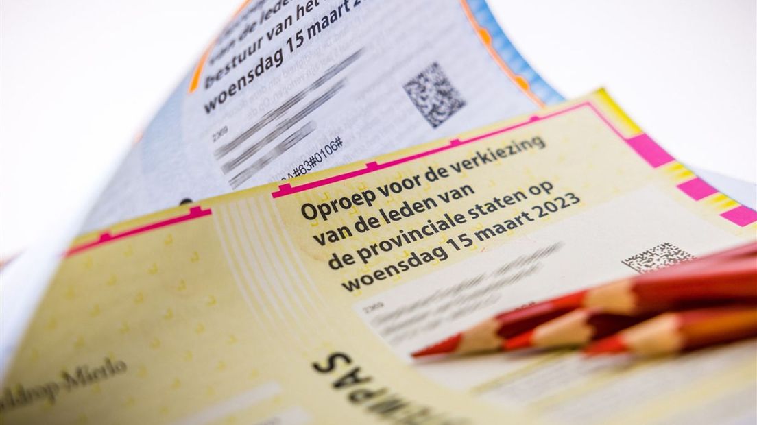 Op helft stembureaus Almelo waren vanmorgen geen rode potloden