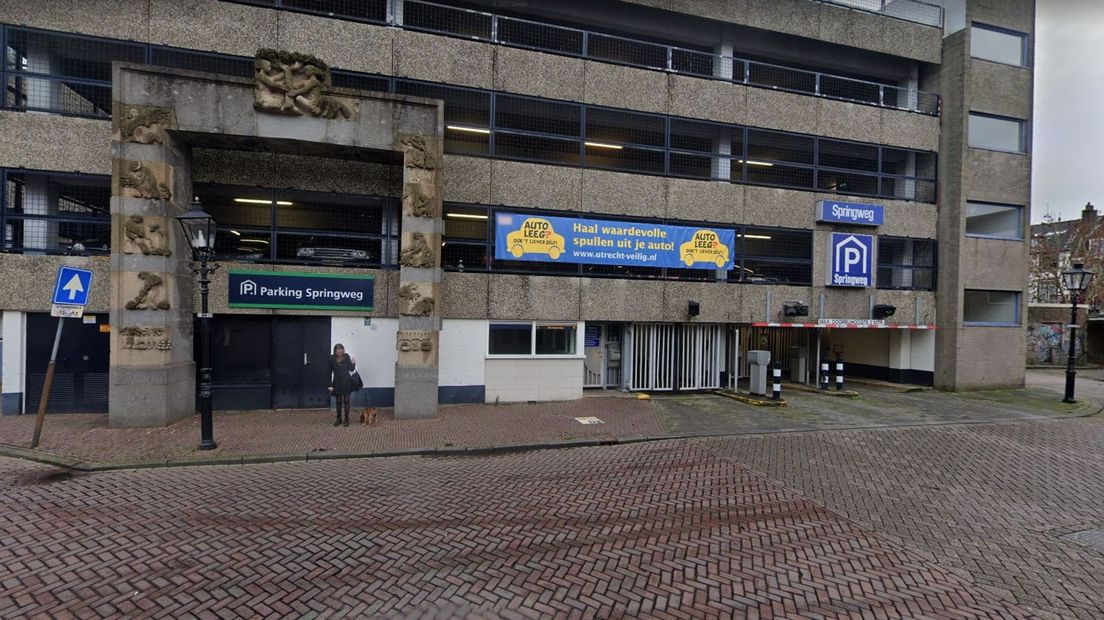Parkeergarage Springweg komt niet in de nieuwe plannen voor en wordt gesloopt in 2028.