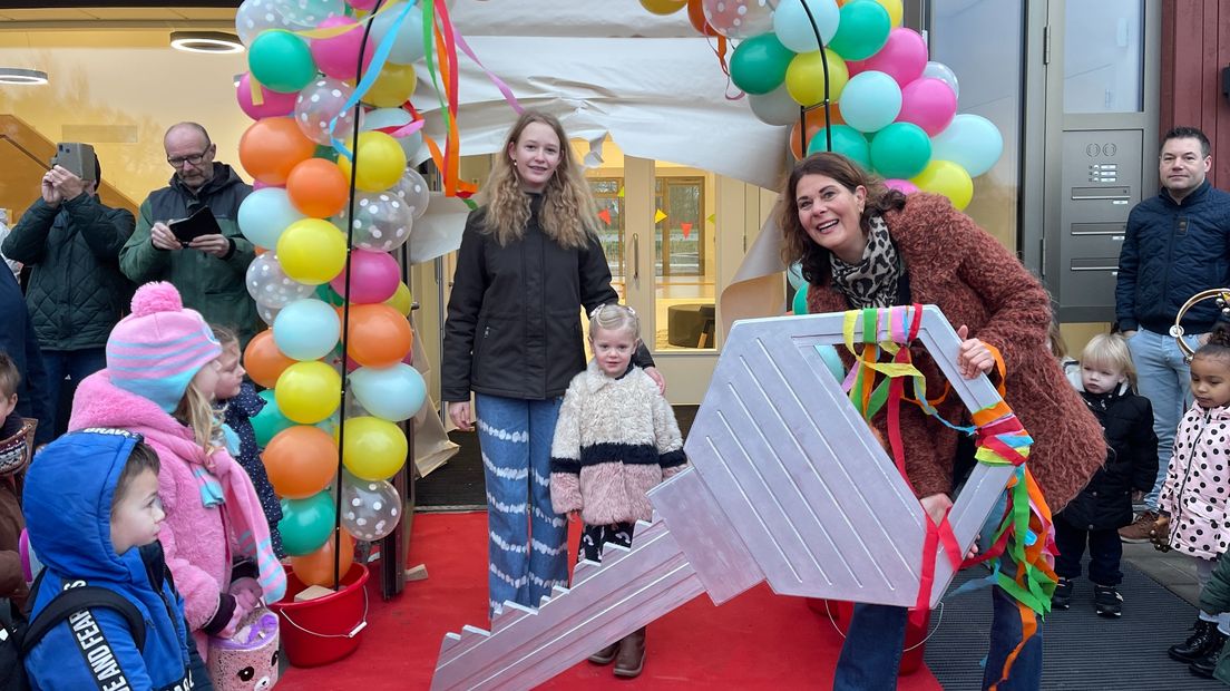 De officiële opening van het nieuwe gebouw