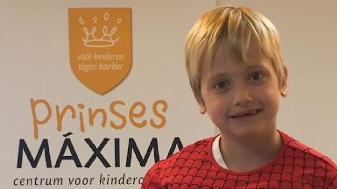 Lennard Luth is opnieuw geopereerd aan neuroblastoom
