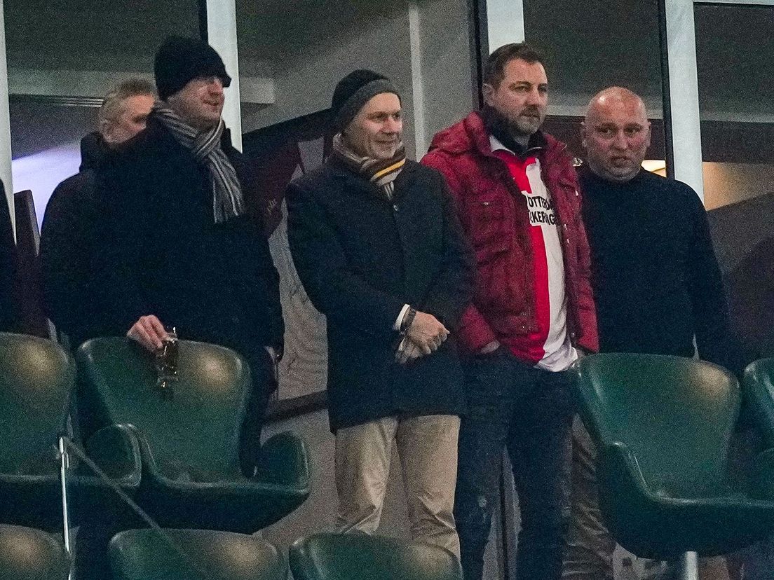 Jerzy Dudek bezocht Shakhtar Donetsk-Feyenoord in een oud shirt van de Rotterdammers