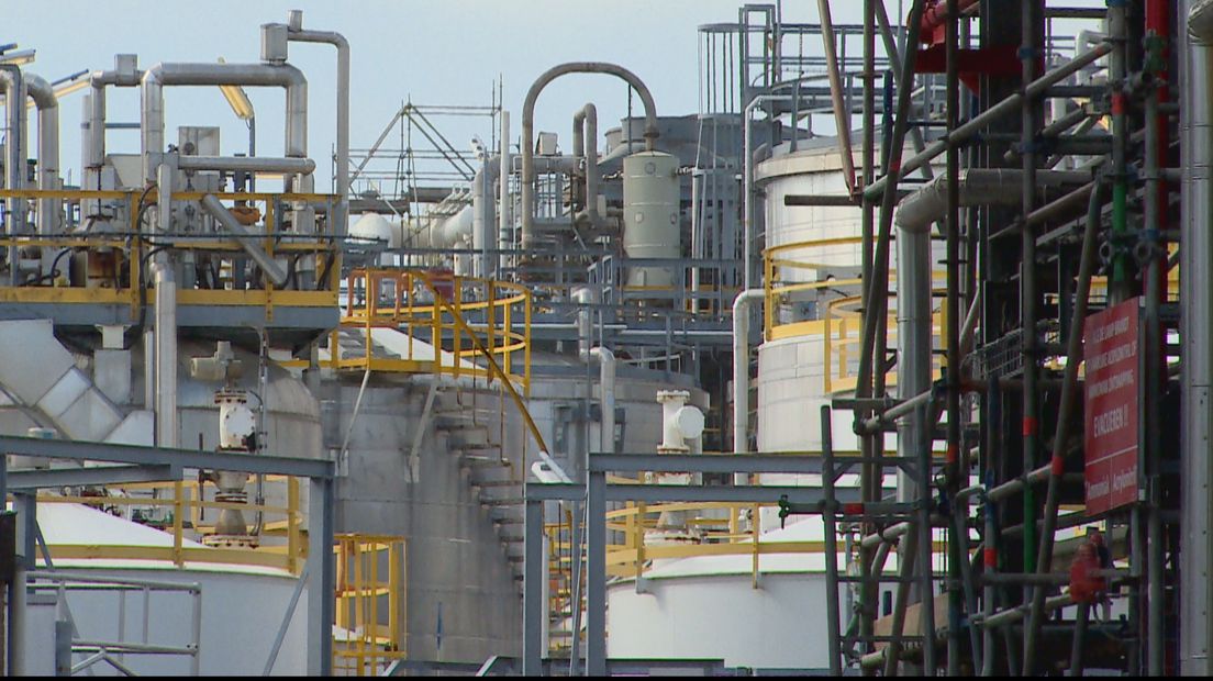 Eén van de nieuwe fabrieken bij Dow in Terneuzen