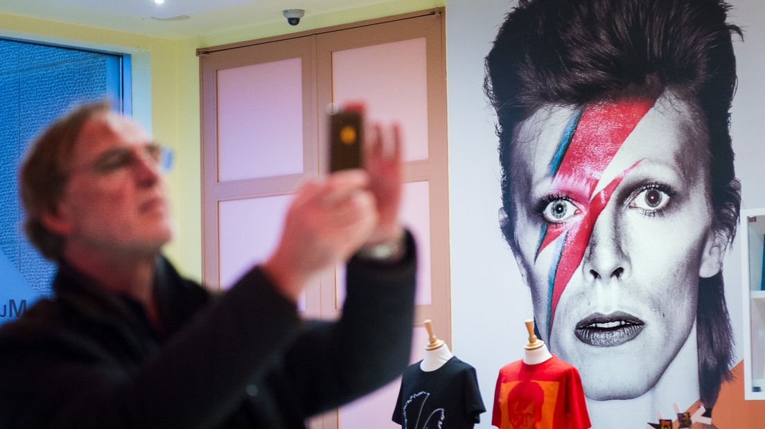 De tentoonstelling 'David Bowie is' was in 2015/2016 te zien in het Groninger Museum