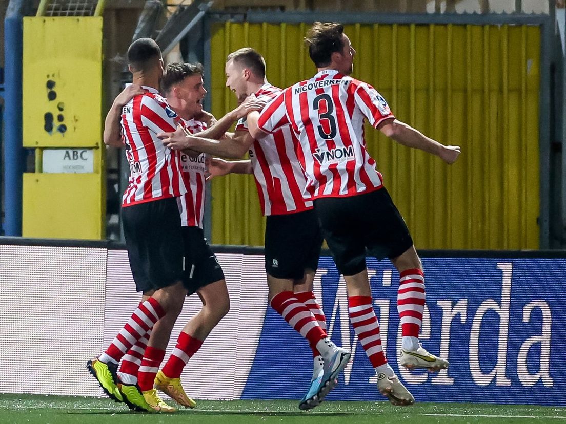 Sparta viert de 0-3 van Vito van Crooij