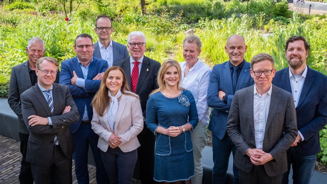 De partijen die samen Delfland gaan besturen