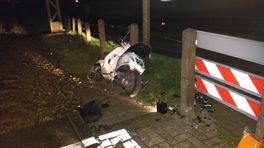 Scooterrijdster door oog van de naald na aanrijding met trein in Rheden