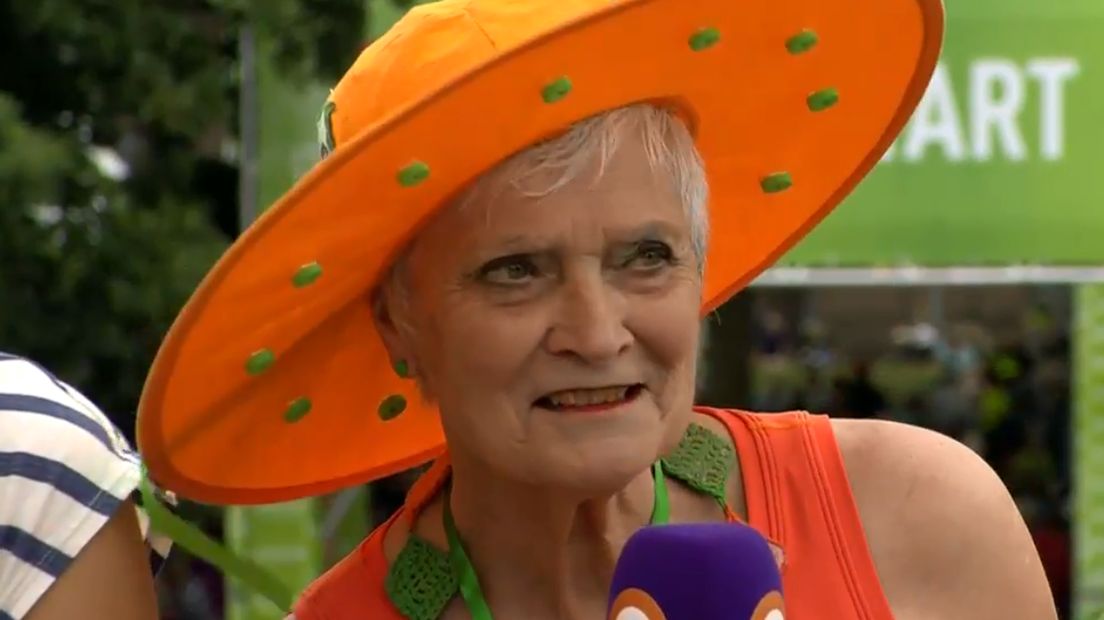 'Vierdaagseburgemeester' Wilma Seegers.