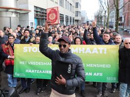 Mohammed liep mee met demonstratie tegen moslimhaat: 'Nog nooit zo'n verbroedering gezien'