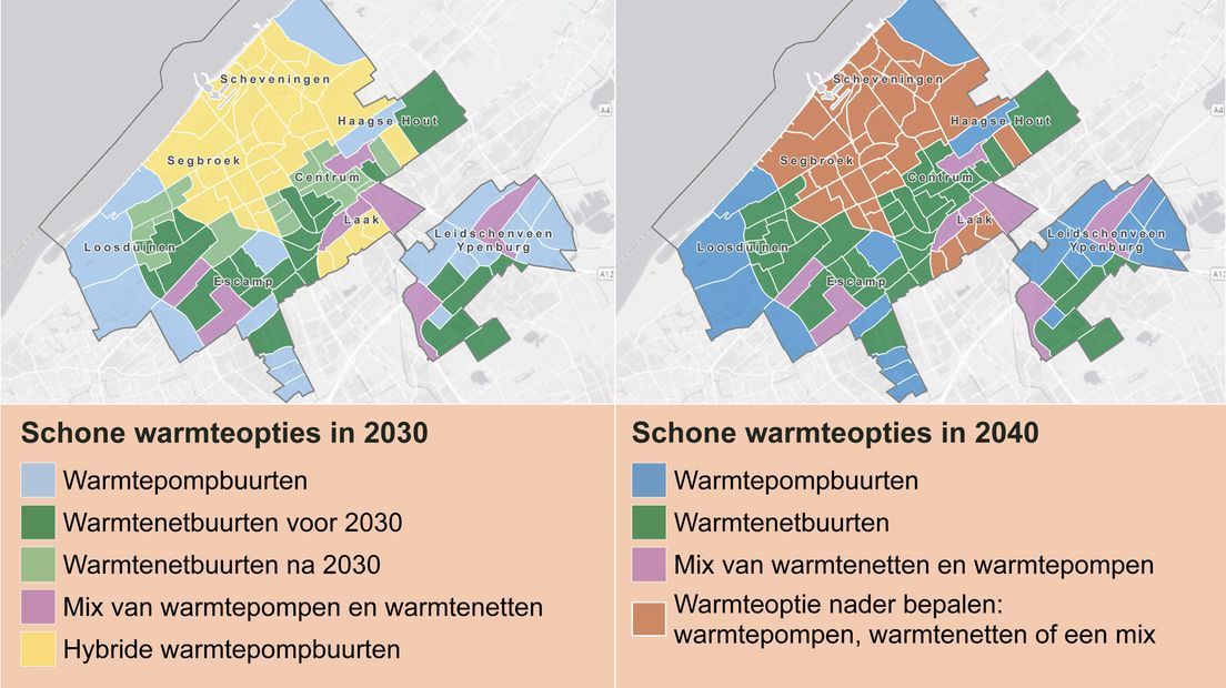 Per wijk komen er andere oplossingen om van het gas af te gaan