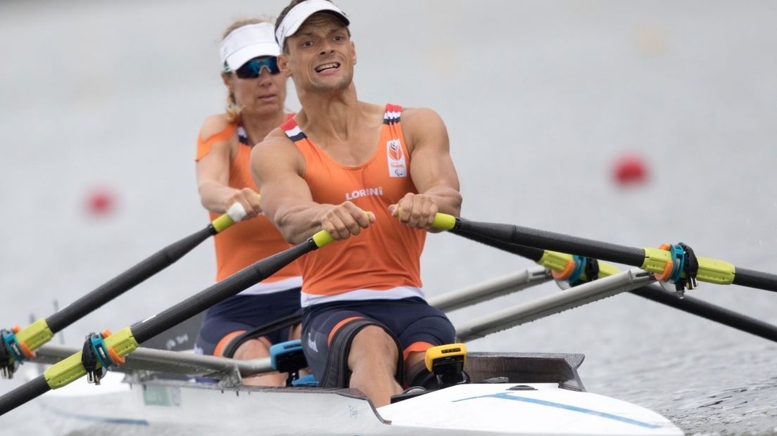 Corné de Koning tijdens de Olympische Spelen