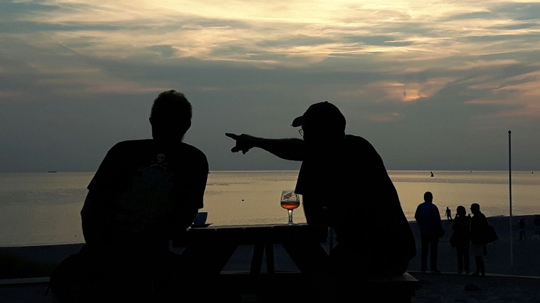 Een mooie avond aan de Zeeuwse kust.