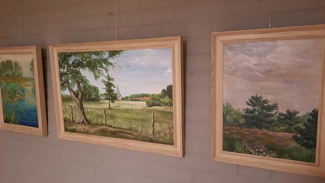 Schilderijen van Martha Heijenk in MAS Vorden.