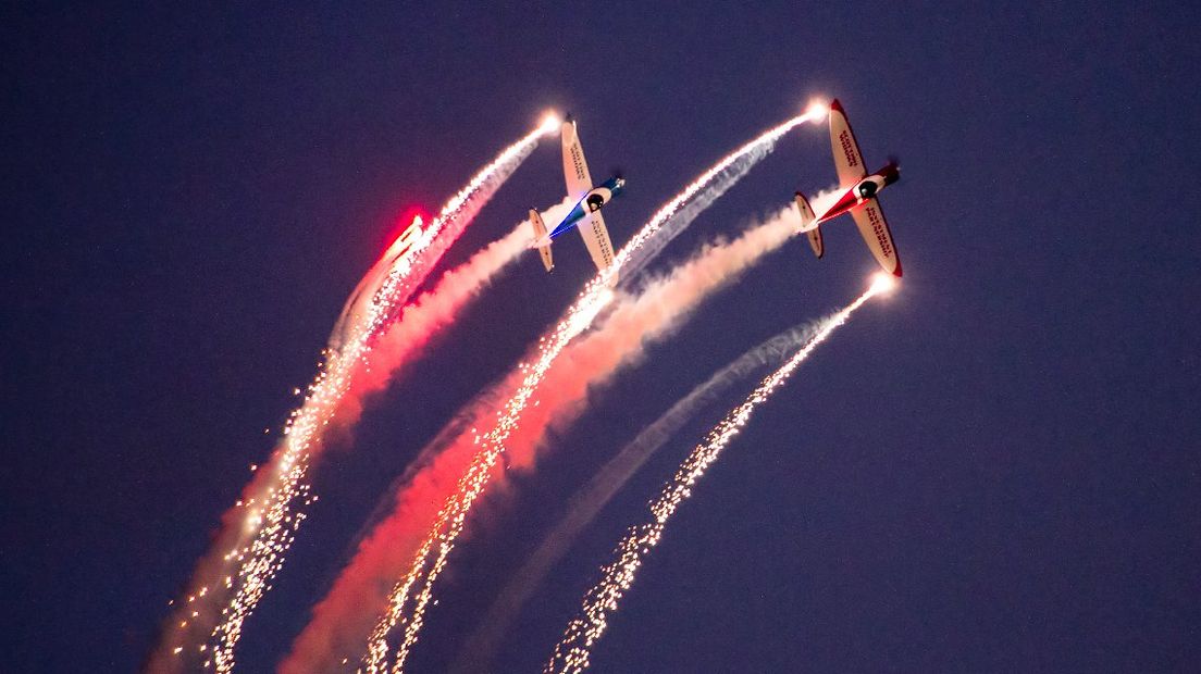 Zo gaat de Scheveningen Light Air Show eruit zien.