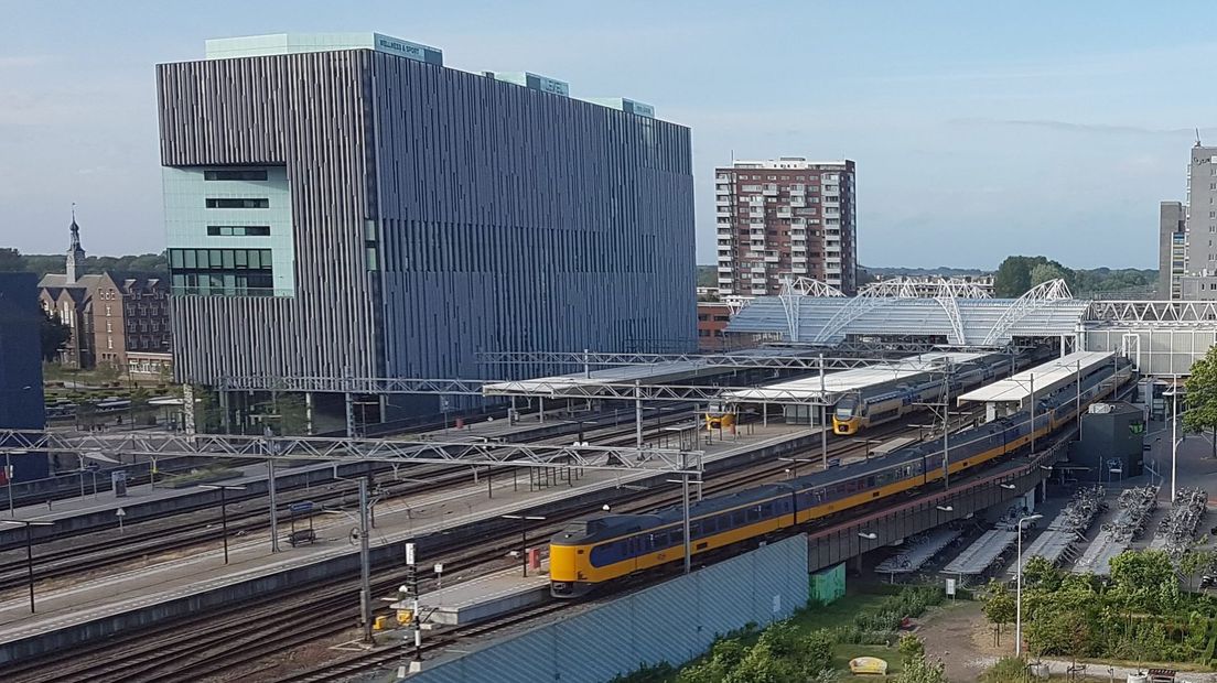 Level-gebouw in Leiden vlak achter station Leiden Centraal