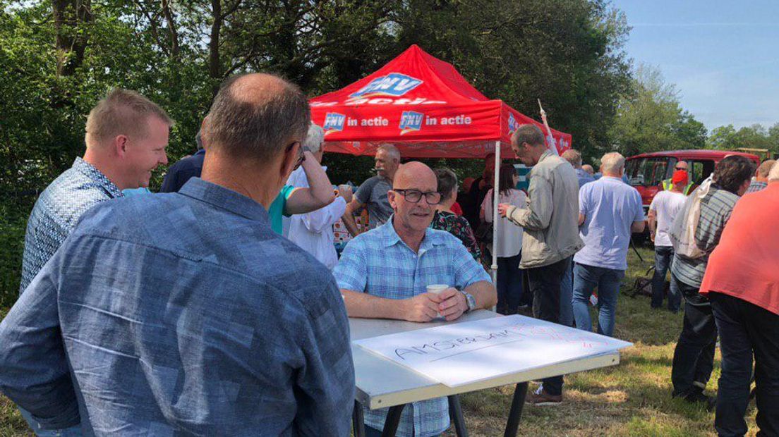 Actie bij VNG congres.
