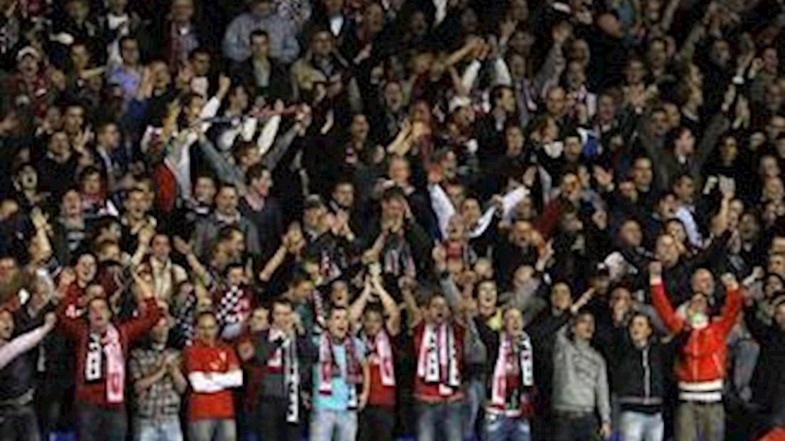 Fans FC Twente in Londen