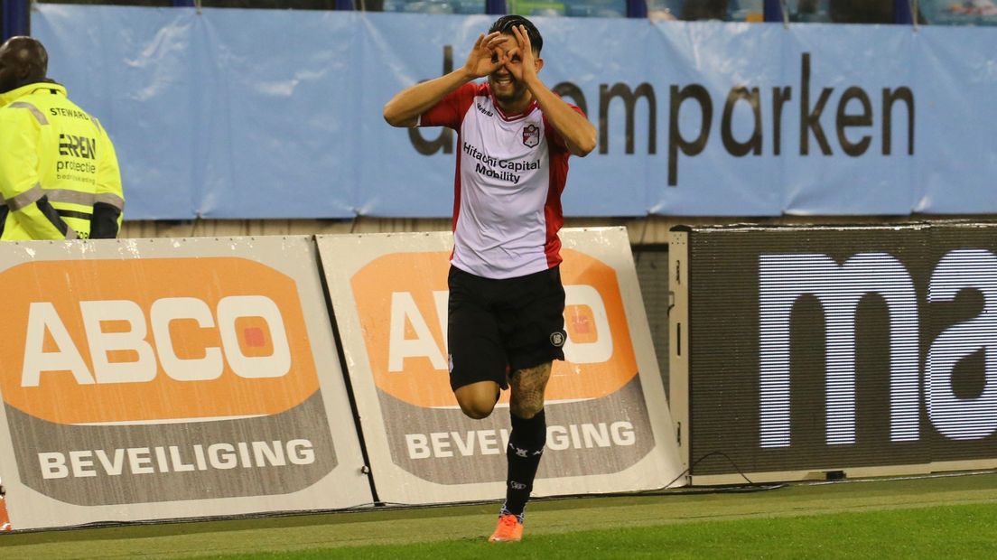 Man van de Wedstrijd tegen Vitesse: Caner Cavlan (Rechten: Gerrit Rijkens)