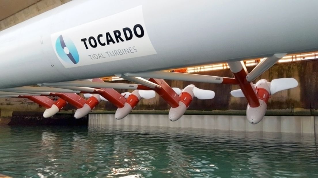 Tocardo test turbines getijdencentrale