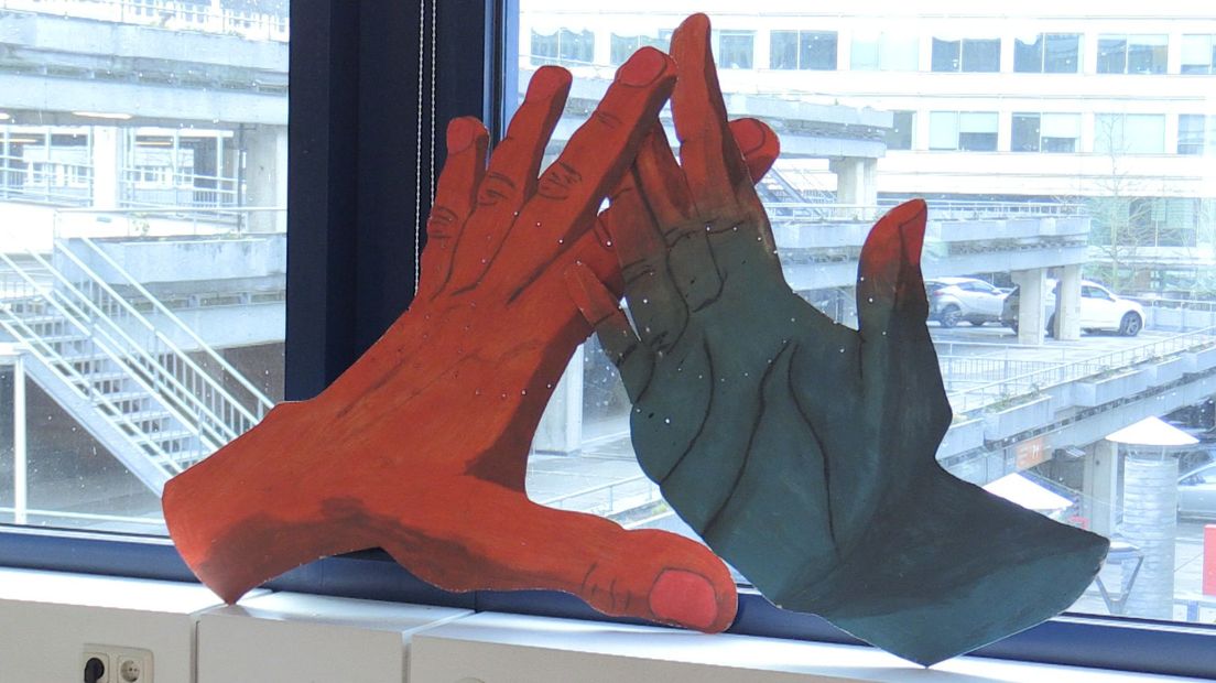 Een paar handen als symbool van verbinding