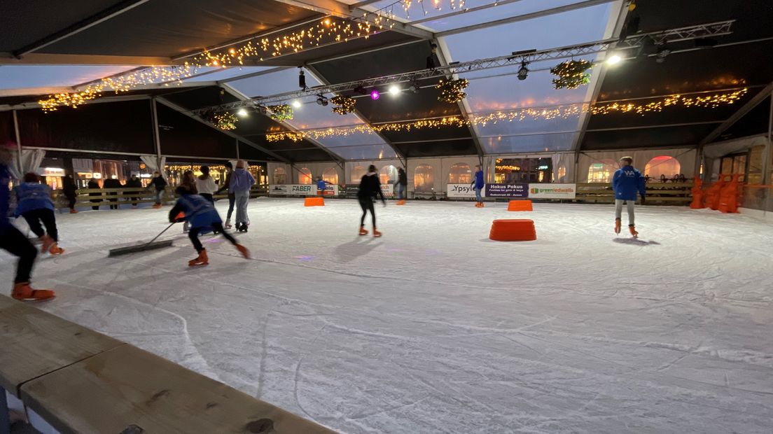 Schaatsen op het Koopmansplein