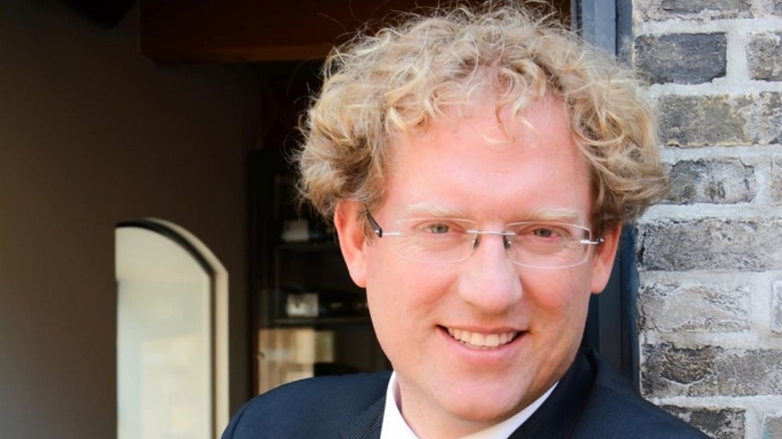 Burgemeester Arnoud Rodenburg.