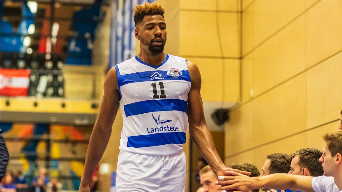 Mohamed Kherrazi, basketballer van Landstede Hammers